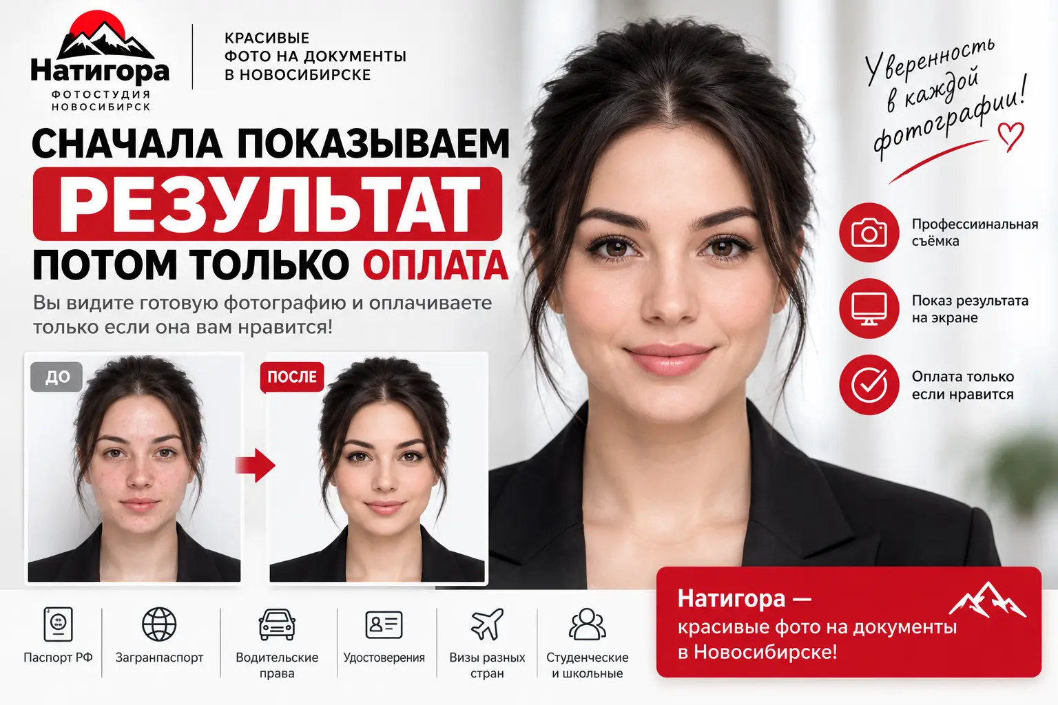 Сначала показываем результат — потом только оплата