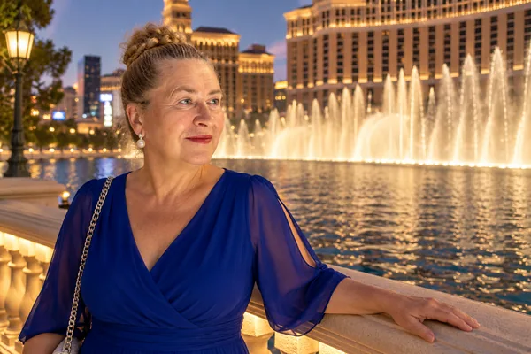 AI-образ: Фонтаны Bellagio