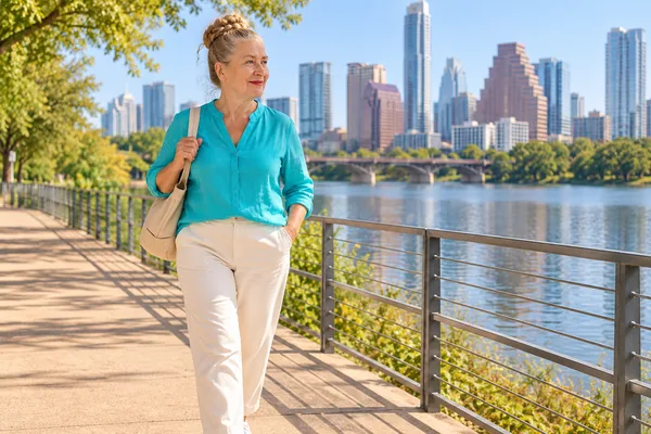 AI-образ: Утро у Lady Bird Lake